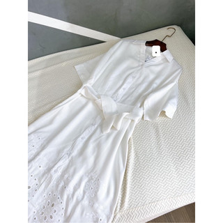 Đầm Sơ Mi M N G dây belt nữ