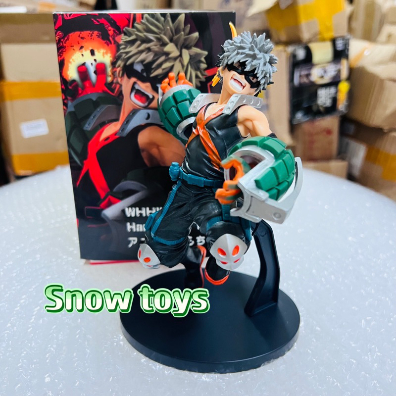 Mô hình My Hero Academia - Mô hình Học viện siêu anh hùng - Bakugo Katsuki - Kacchan - No.3- Fullbox Cao 18cm
