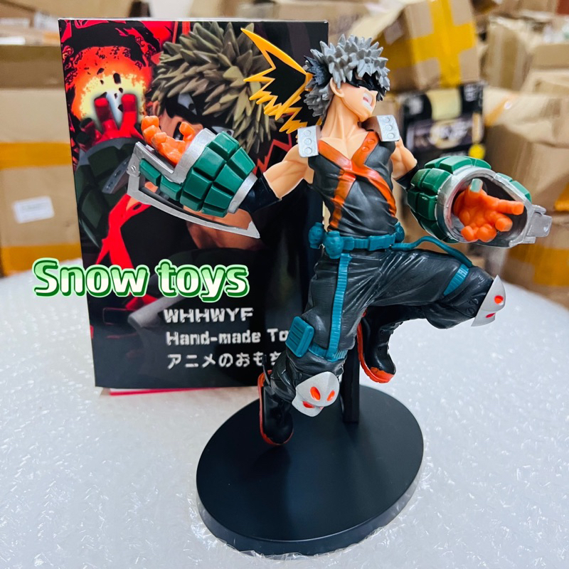 Mô hình My Hero Academia - Mô hình Học viện siêu anh hùng - Bakugo Katsuki - Kacchan - No.3- Fullbox Cao 18cm