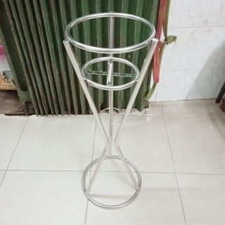 Chân inox để xô đá/ bình nước