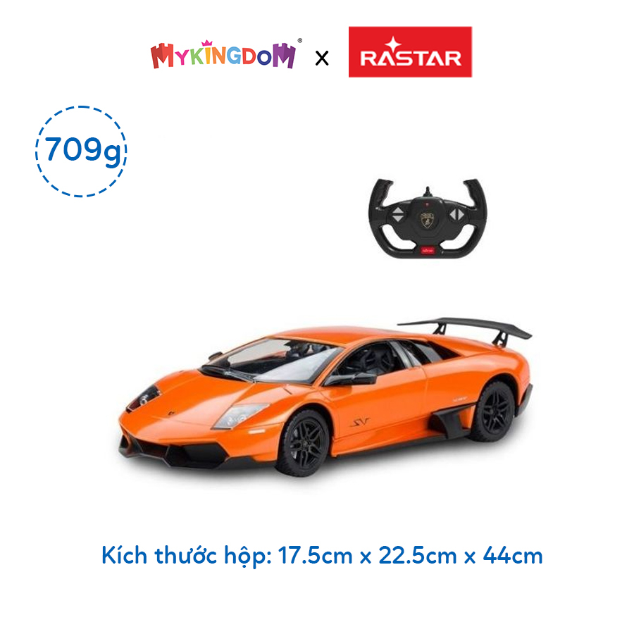 Đồ Chơi RASTAR Xe Điều Khiển R/C 1:14 Rastar Lamborghini Murcielago Màu Cam R38900N/ORA