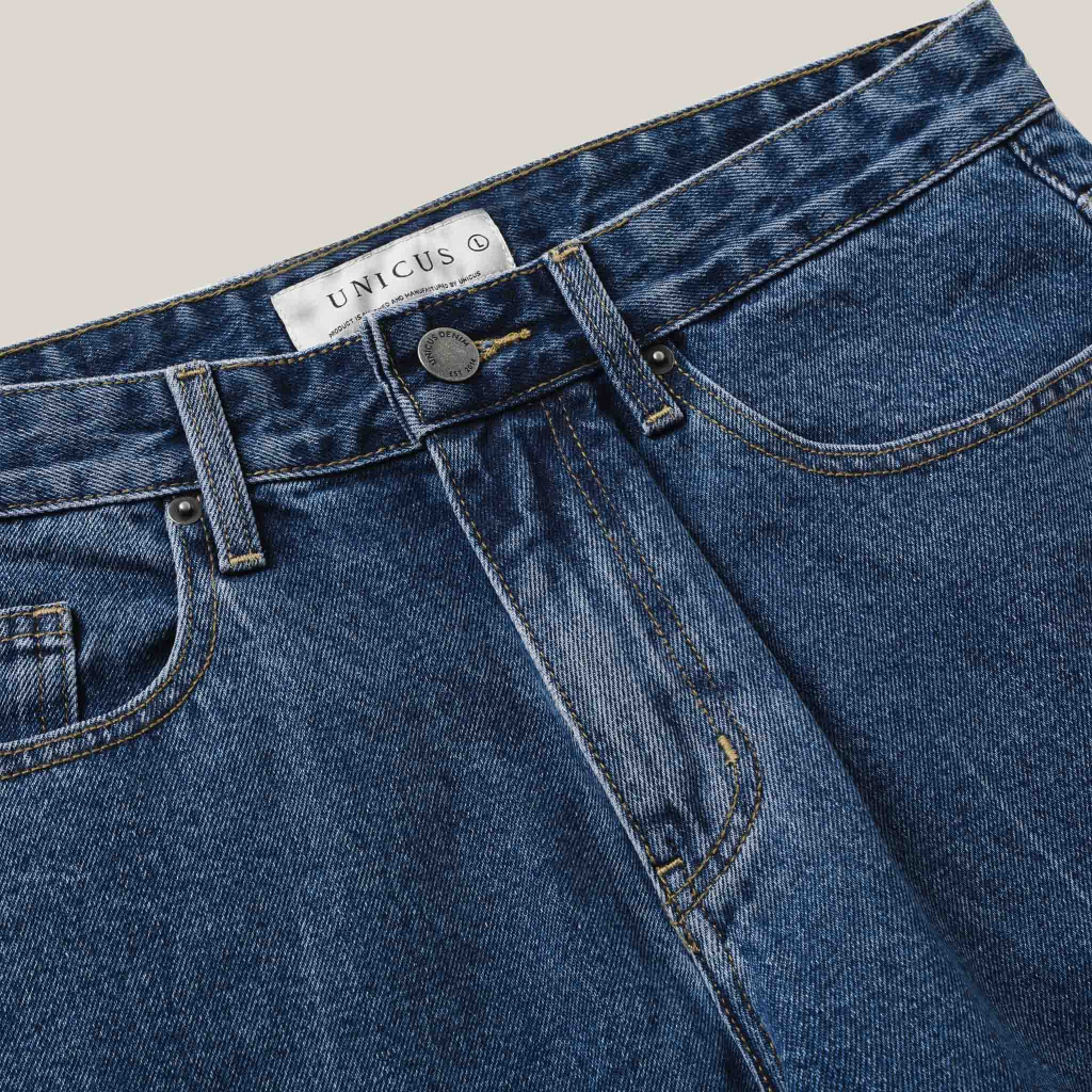 Quần Jeans Nam Ống Rộng UNICUS Zane Loose Fit Jeans