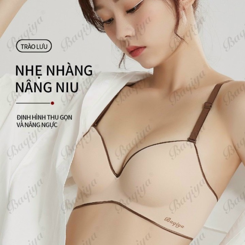 Áo lót nữ su đúc bàn tay nâng ngực không gọng HA71 đệm dày vừa