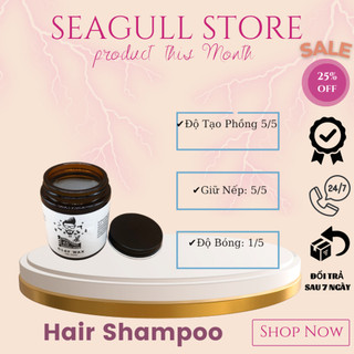Sáp vuốt tóc nam CLAY WAX TRẮNG Profession 100gr tạo kiểu giữ nếp cho tóc. HÀNG CHÍNH HÃNG SEAGULL STORE