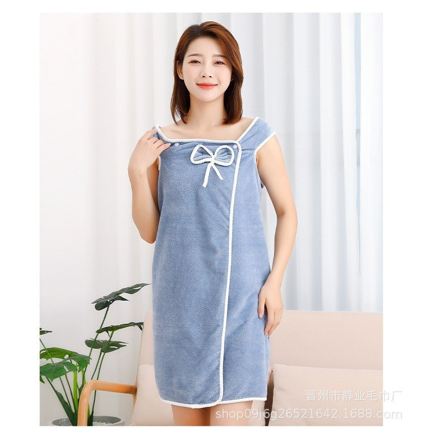 Khăn Choàng Tắm Xỏ Tay Tiện Lợi ,Chất Vải Microfiber Thấm Hút Mềm Mịn,Thoáng Mát Phù Hợp Cho Mọi Dáng Người