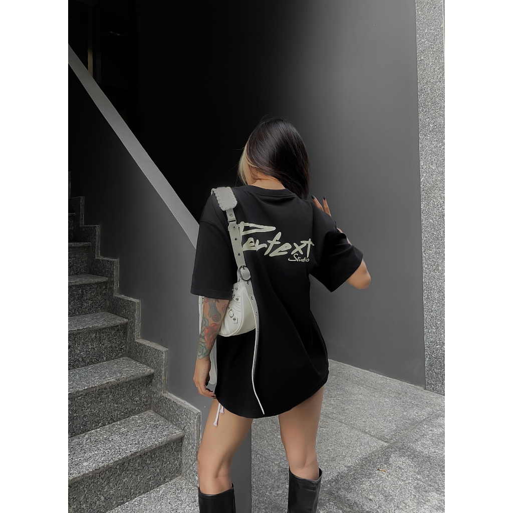 Áo Thun Unisex Perfext Graffiti Tee 100% Cotton 2 Chiều, Áo Phông Nam Nữ Tay Lỡ Cổ Tròn Hoạ Tiết