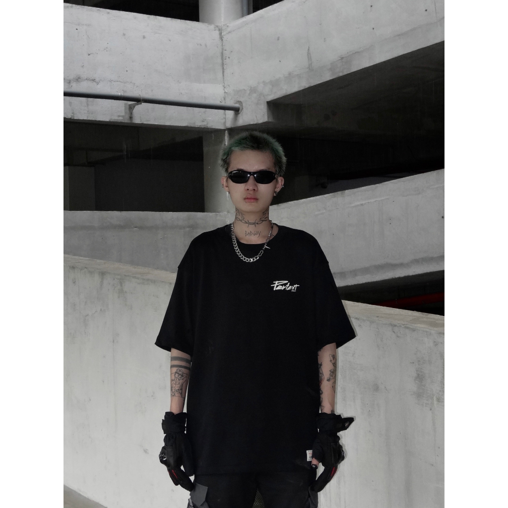 Áo Thun Unisex Perfext Graffiti Tee 100% Cotton 2 Chiều, Áo Phông Nam Nữ Tay Lỡ Cổ Tròn Hoạ Tiết