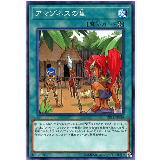 Thẻ bài YUGIOH - OCG - Amazoness Village - DP18-JP014 - Common - Field Spell