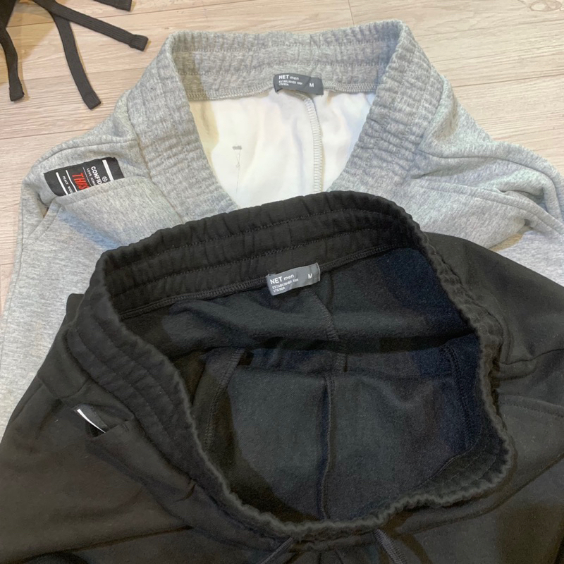 Quần jogger nỉ bông nam giới hàng dư