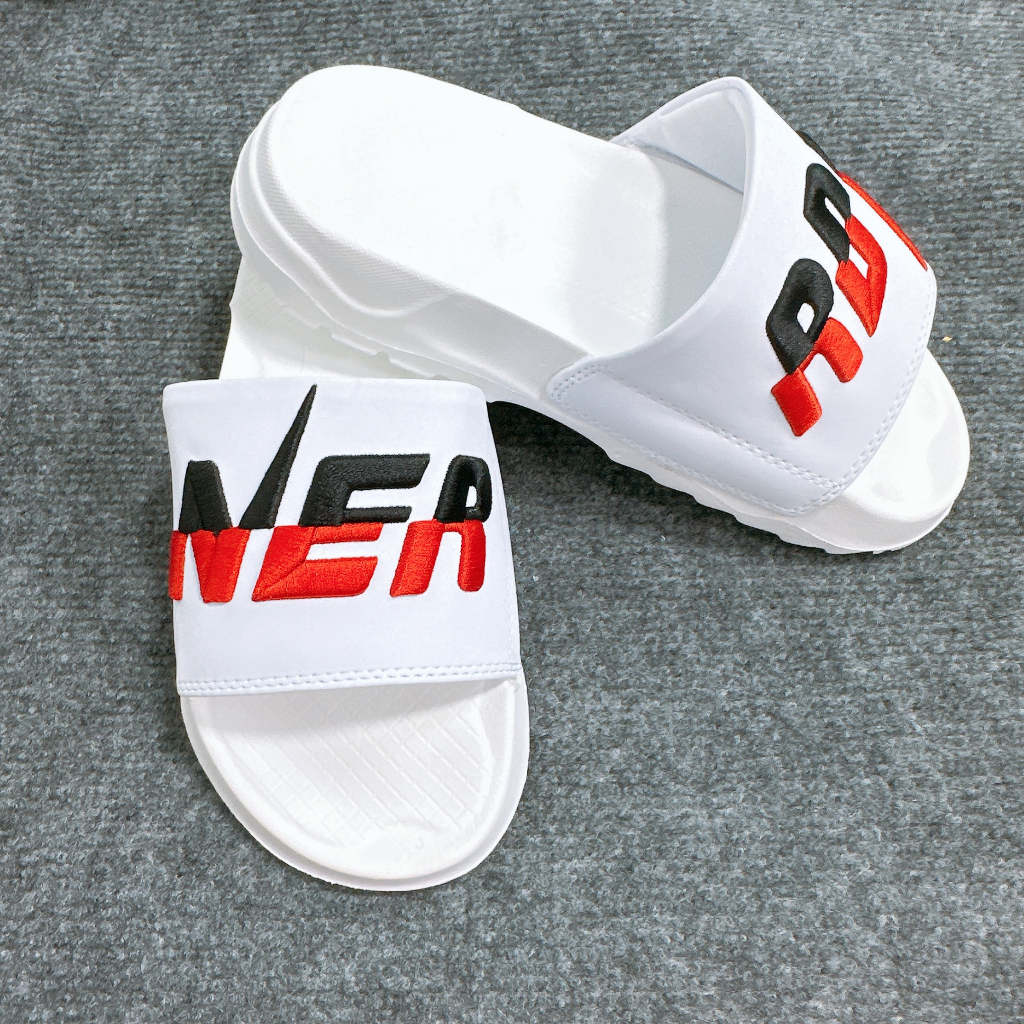 Dép NERRDY phối trắng đế 4cm nam nữ