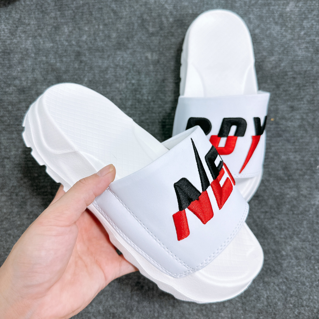 Dép NERRDY phối trắng đế 4cm nam nữ