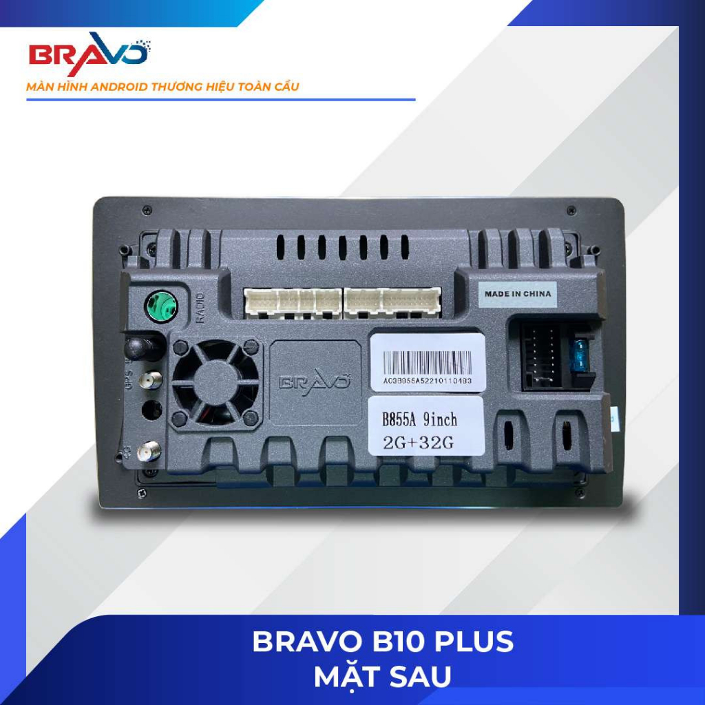 Màn hình Android BRAVO B10 Plus