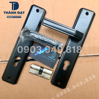 Khóa tay gạt cửa đi hệ 1000 ĐEN dùng cho cửa nhôm, sắt, gỗ