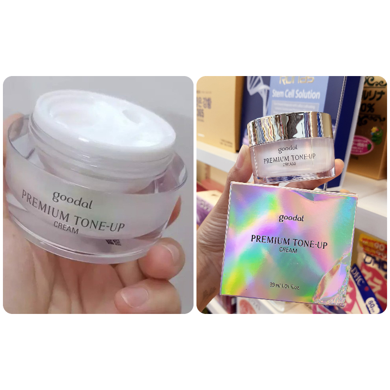 Kem ốc sên dưỡng trắng da Goodal Premium Snail Tone Up Cream 30ml