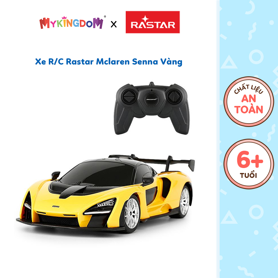Đồ Chơi RASTAR Xe R/C 1:24 Rastar Mclaren Senna Màu Vàng R96700/YEL
