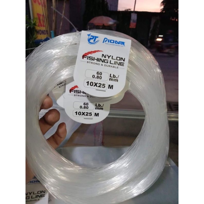Dây Tóm Chùm nho Câu Cá Pioner 60lb-0.80mm