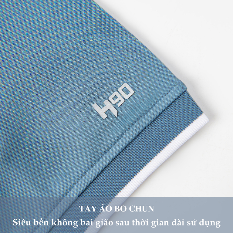 Áo Polo Nam H90 Dáng Ôm Vừa Chất Liệu Co Giãn 4 Chiều, Chống Nhăn, Áo Thun Cổ Bẻ Thiết Kế Trẻ Trung Thanh Lịch HPST001