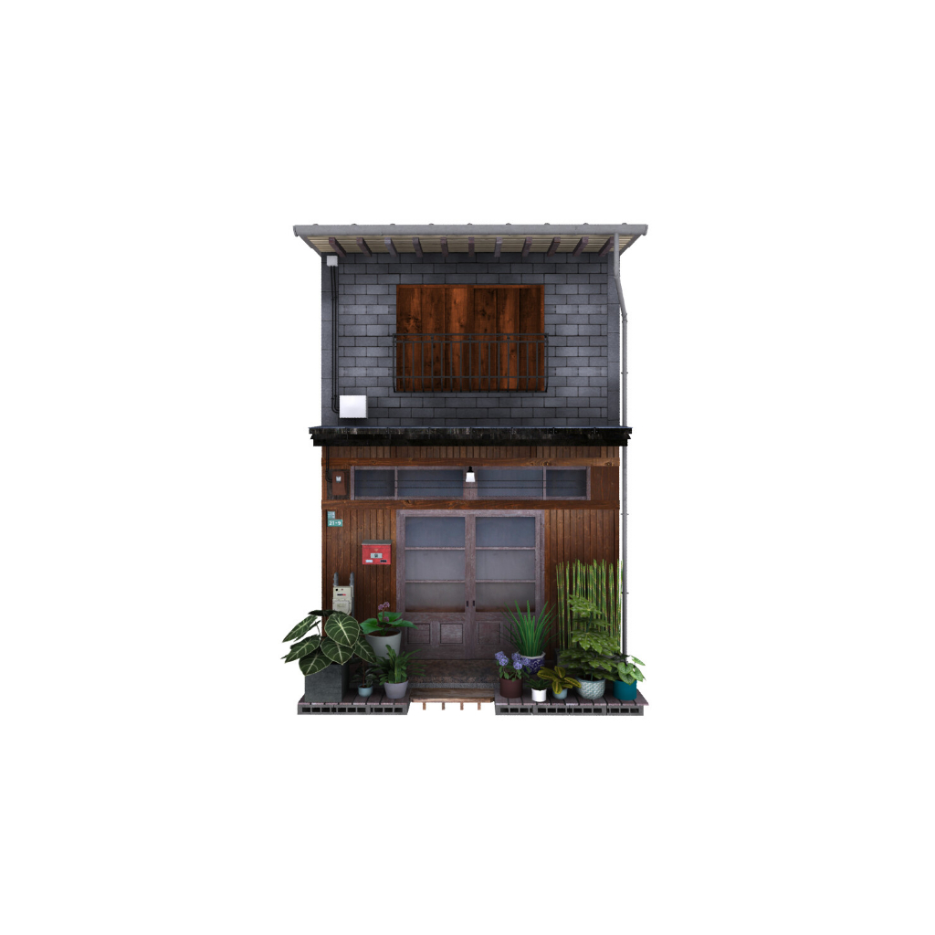 Nhà cho mô hình xe 1/64