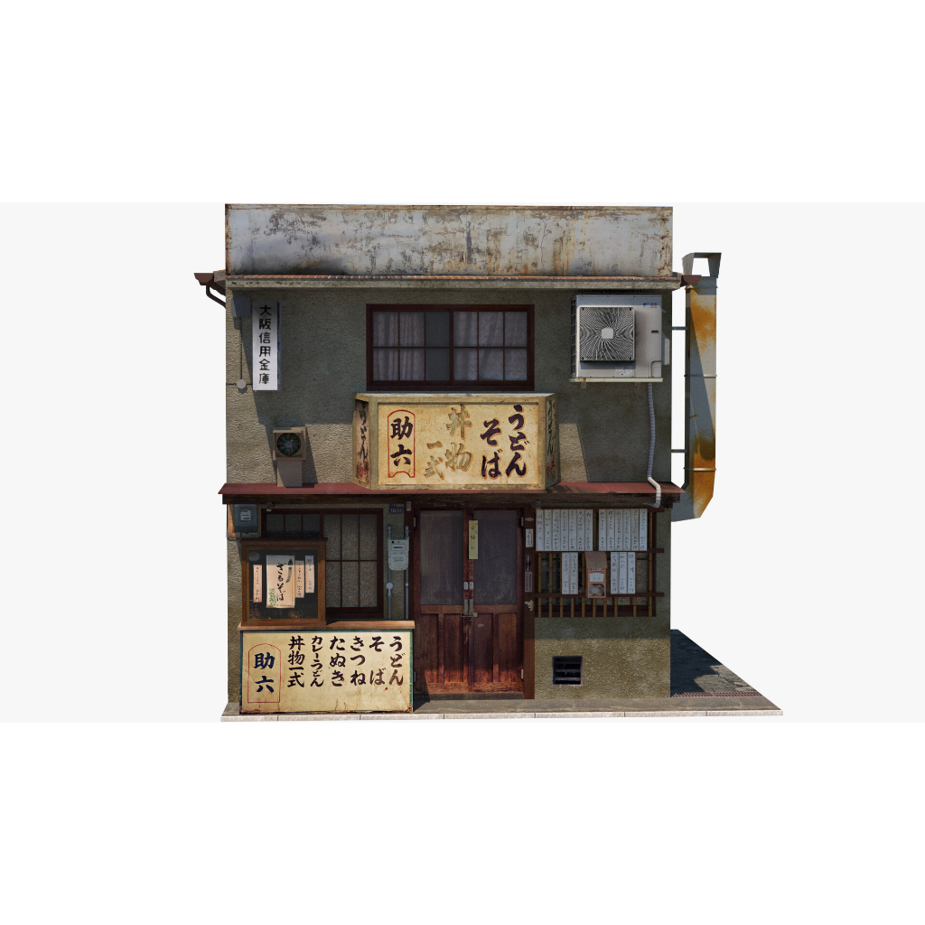 Nhà cho mô hình xe 1/64