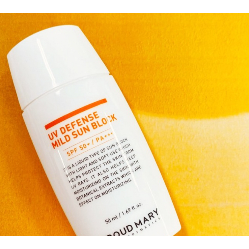 Kem chống nắng UV DEFENSE MILD SUN BLOCK SPF50+ PA+++ 50ml - PROUD MARY