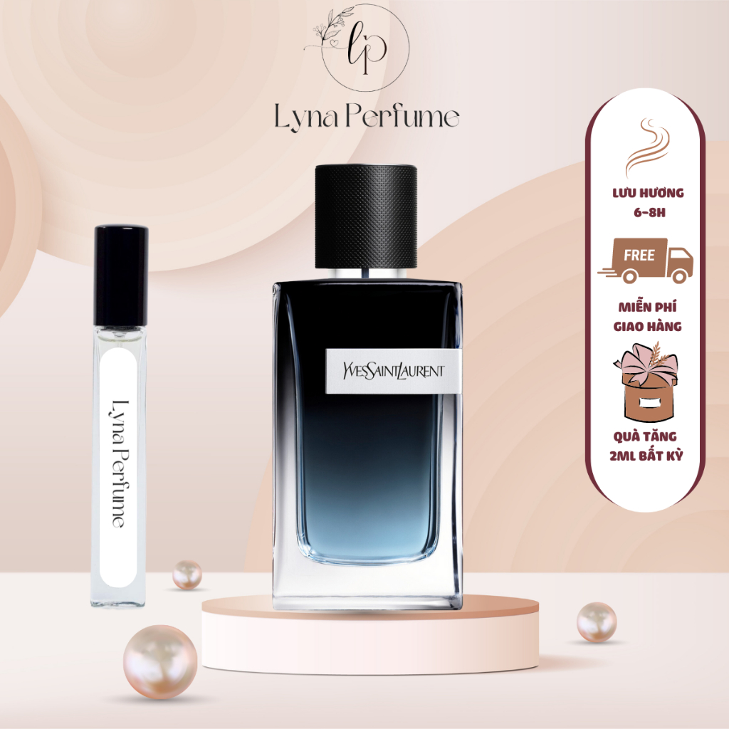 Nước Hoa Nam Chính Hãng Ysl Yves Saint Laurent Y 2M/10Ml Cao Cấp| Lyna Perfume