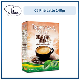 Cà phê ăn kiêng tropicana slim vị latte 140g