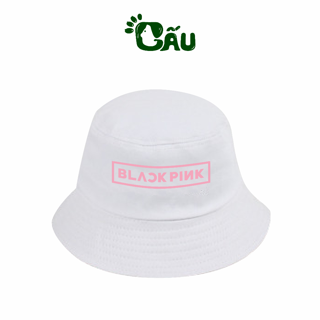 Nón bucket BlackPink Gấu 194 vải kaki mềm mịn, dày dặn - Vành Tròn BlackPink