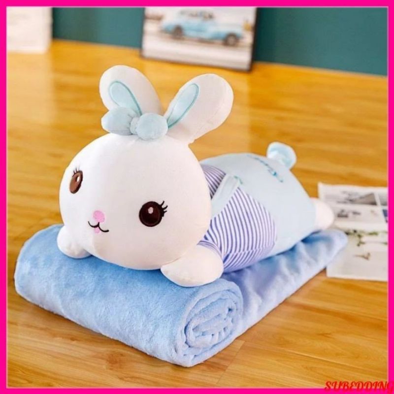 Bộ chăn văn phòng ,chăn thú ,bộ chăn kèm thú 3 trong1 hình totoro biểu cảm siêu cute