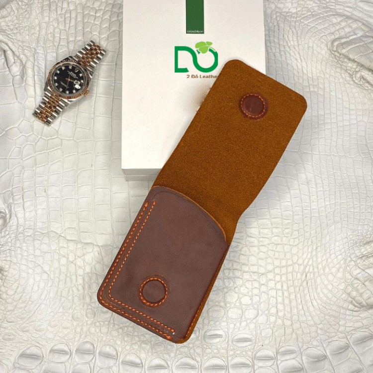 Ví sen da bò Pullup Cao Cấp 2DO LEATHER