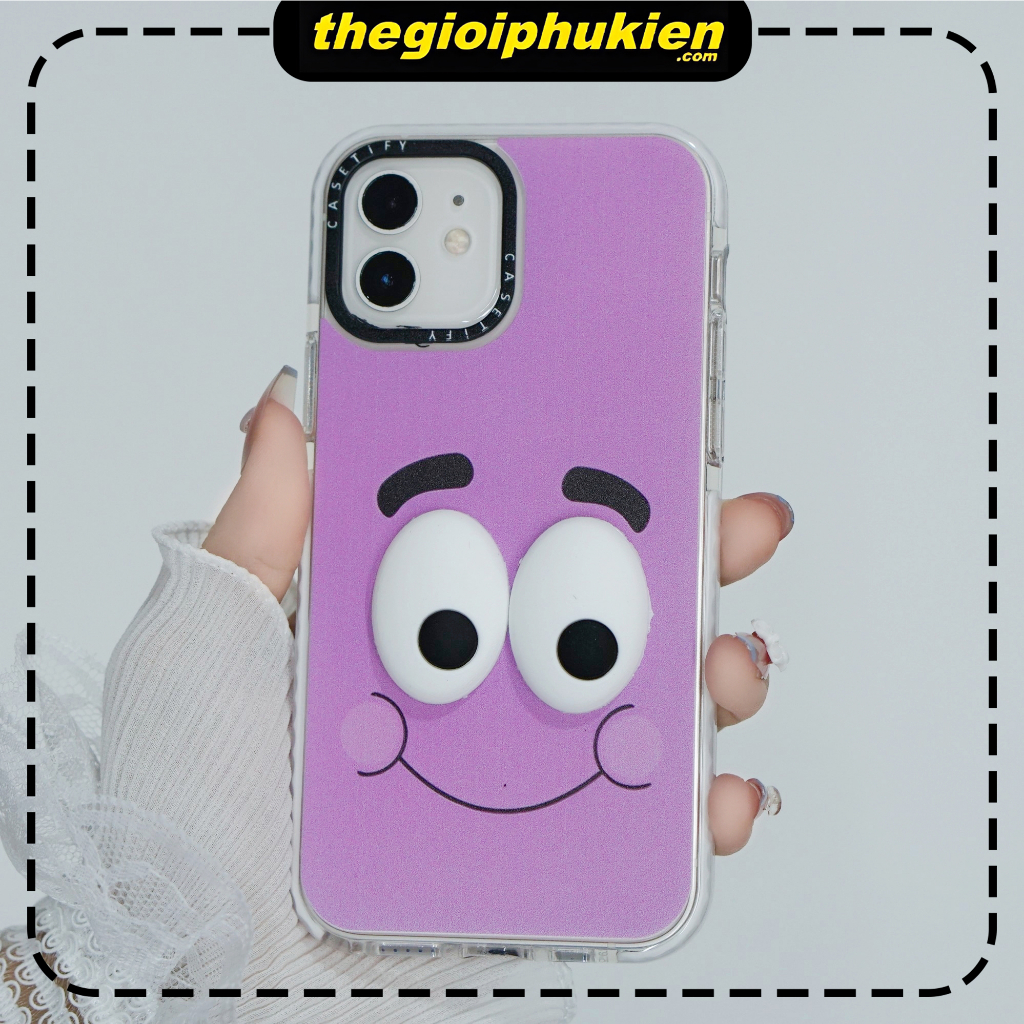 Ốp lưng iPhone chống sốc camera viền đen mặt cười gắn đôi mắt cute 6/6s/7/8/x/xr/xs/11/12/13/14/plus/pro/max - xx2015