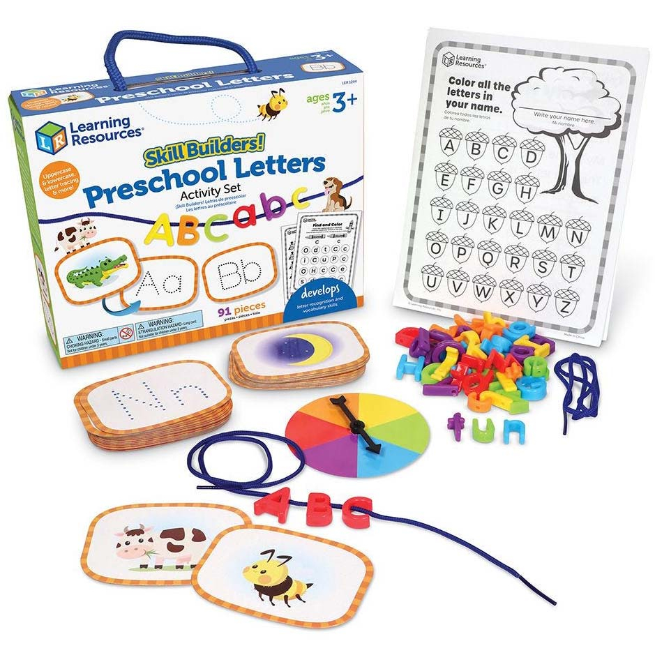 Đồ chơi xây dựng kỹ năng Học chữ - Skill Builders Preschool Letters - Learning Resources