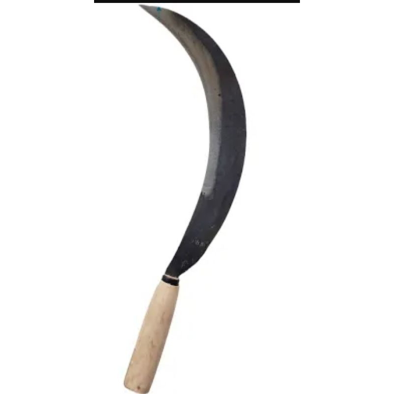 2 cái liềm cắt lúa cắt cỏ