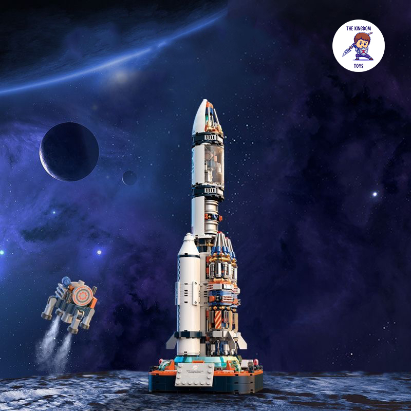 Đồ Chơi Lắp Ráp Mô Hình Phi Thuyền Không Gian Breaking Dawn Jaki Thám Hiểm Vũ Trụ JK8501