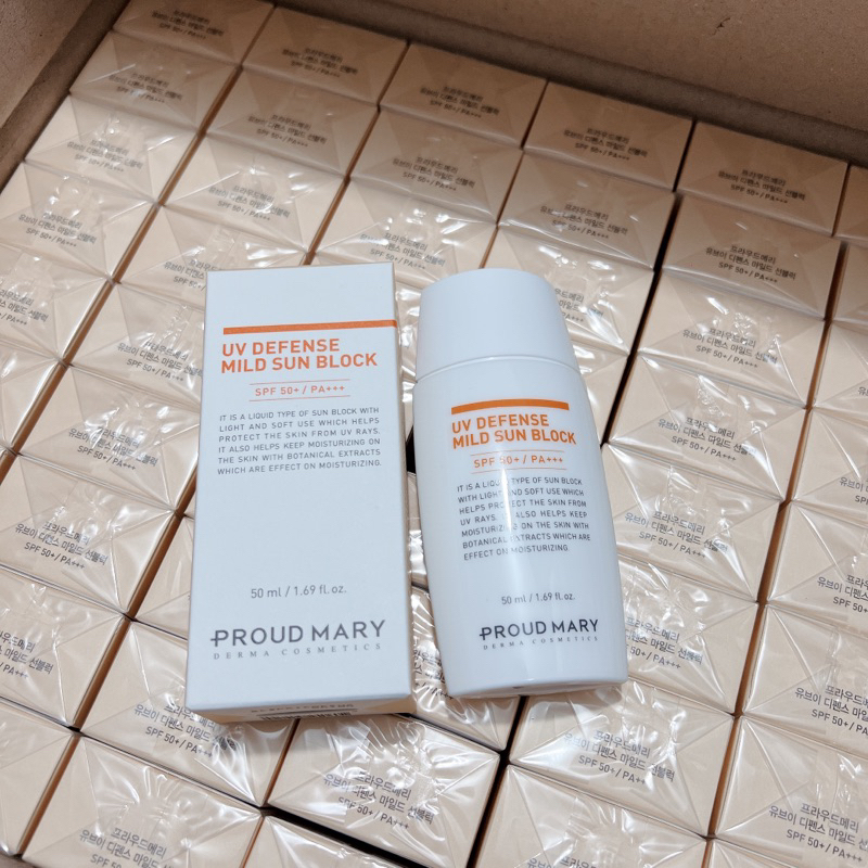 Kem chống nắng UV DEFENSE MILD SUN BLOCK SPF50+ PA+++ 50ml - PROUD MARY
