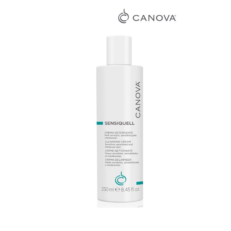 Sữa rửa mặt dạng kem dành cho da nhạy cảm Canova Sensiquell Cleansing Cream 250ml