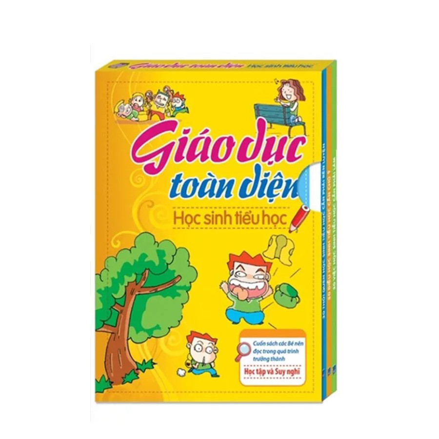 Sách: Combo Rèn Luyện Kỹ Năng Sống Dành Cho Học Sinh - Giáo Dục Toàn Diện (Hộp 3 Cuốn) - MLB
