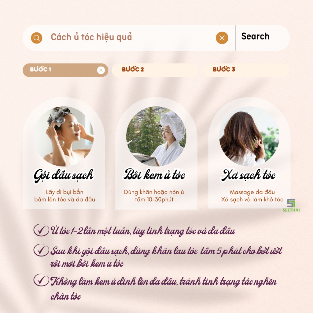 Ủ tóc mềm mượt lưu hương kem dưỡng tóc xơ rối chăm sóc chuyên sâu - hũ