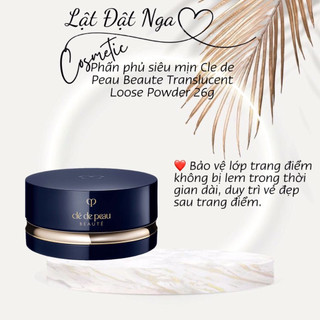 Phấn Phủ Siêu Mịn Cle de Peau Beaute Translucent Loose Powder 26g ( Mẫu Mới )