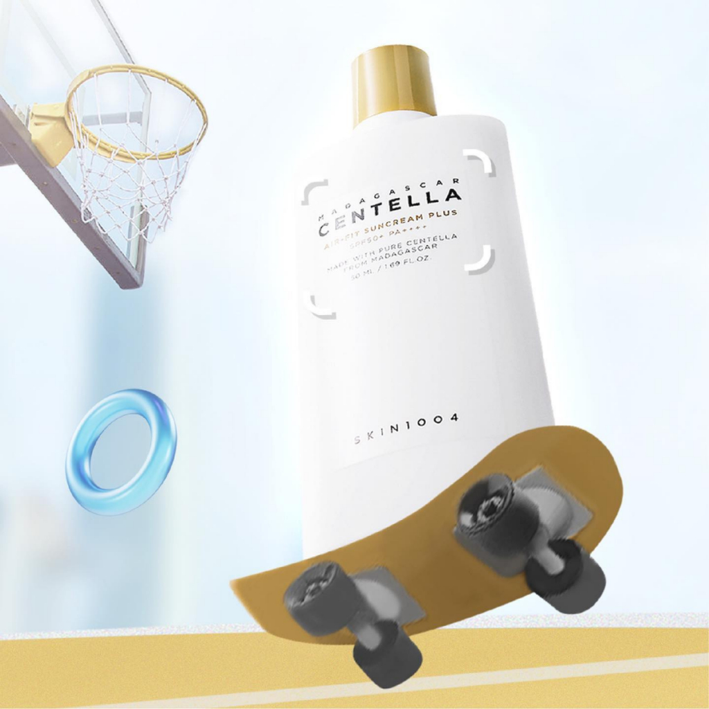 Kem chống nắng centella Skin1004 Madagascar Centella Air-Fit Sun cream Plus SPF50+ PA++++ chính hãng Hàn Quốc | Mmall_vn