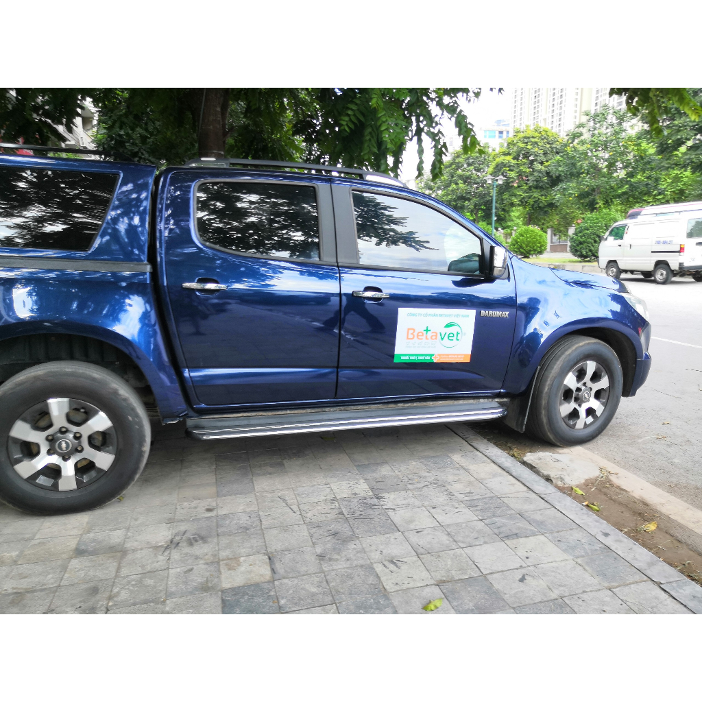 Bậc lên xuống, bệ bước chân xe Colorado Các đời xe. Nhôm đúc 100%, siêu KM, Khắc logo mẫu mặt nhôm