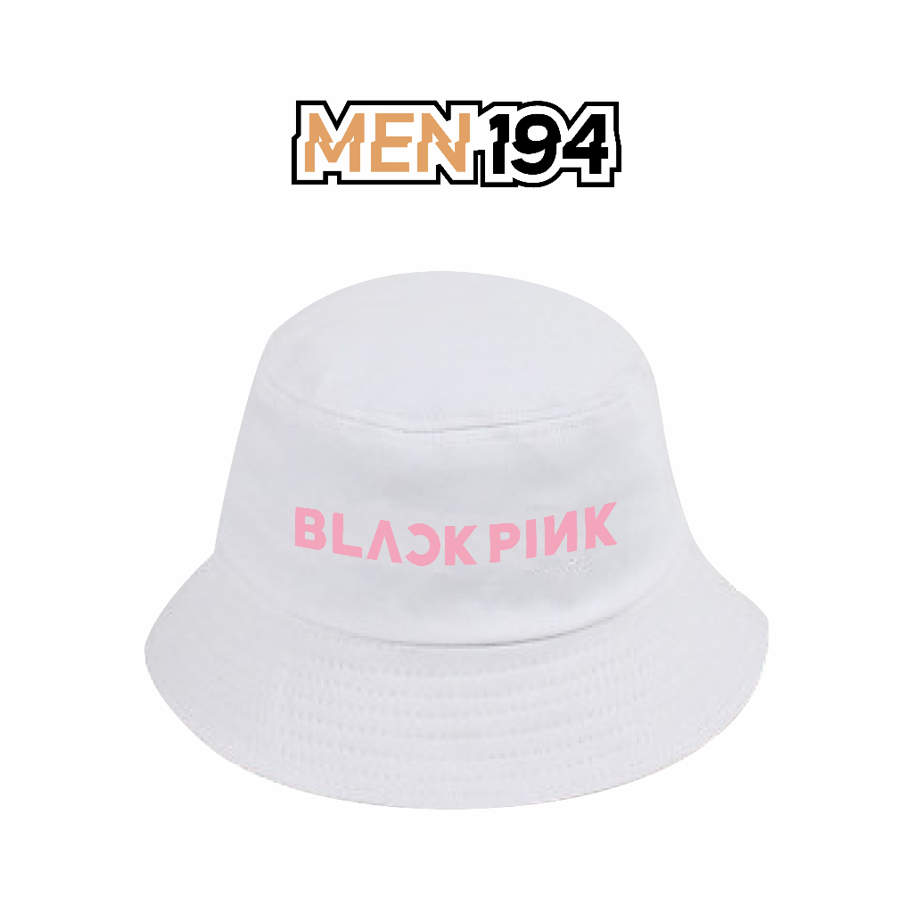 Nón bucket BlackPink Men194 vải kaki mềm mịn, dày dặn - Vành Tròn BlackPink