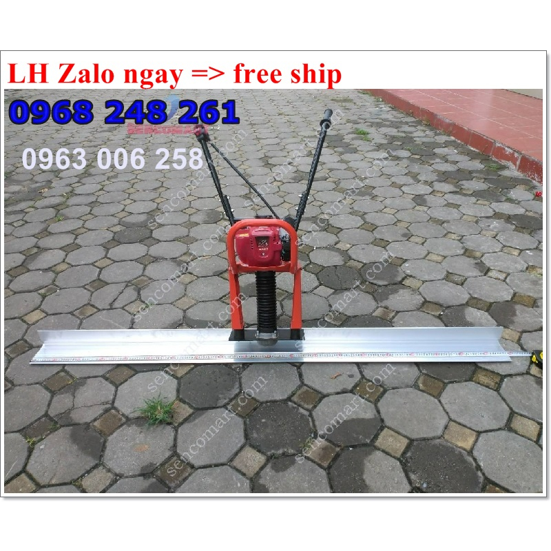 Máy đầm thước gạt bê tông, 4 thì HONDA gx35 cs 1,2 kw