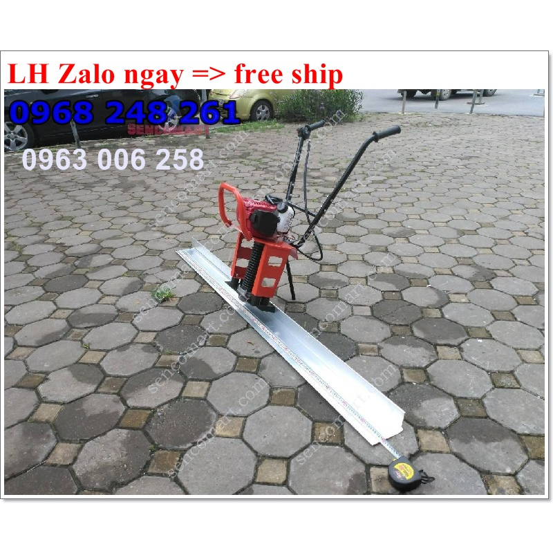 Máy đầm thước gạt bê tông, 4 thì HONDA gx35 cs 1,2 kw