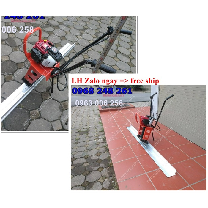 Máy đầm thước gạt bê tông, 4 thì HONDA gx35 cs 1,2 kw