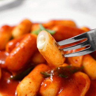 Bánh gạo Tokbokki Hàn Quốc nhân Phomai 500gr/tokbokki phô mai chế biến đa dạng các món ngon