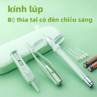 Bộ Dụng Cụ Lấy Ráy Tai Có Đèn Dạ Quang Cho Bé (không kèm pin)