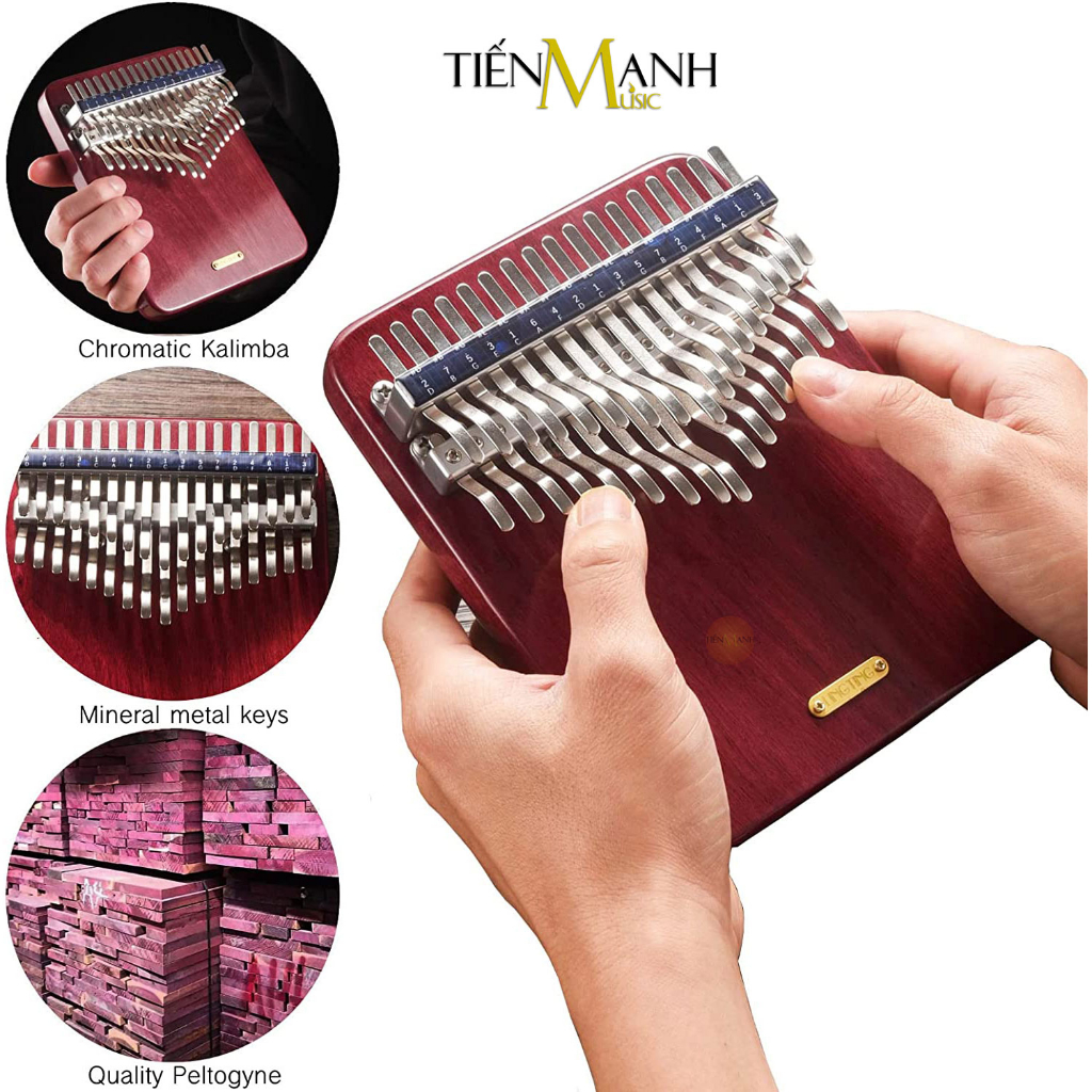 Đàn Kalimba LingTing 34 Phím LT-K34V - Full Phụ kiện K34, K34V