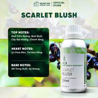 Tinh dầu nước hoa jalin scarlet blush - 250ml