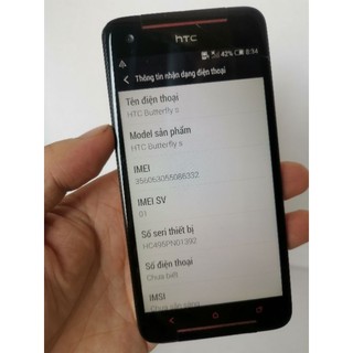 Điện thoại HTC Butterfly S