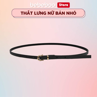 Thắt lưng nữ bản nhỏ 1cm thời trang bebechic